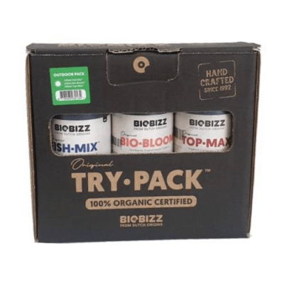 Комплект добрив BIOBIZZ Try·pack: Outdoor·Pack