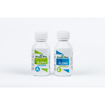 Мінеральне добриво Hydro-Pro Flora A&B (100ml) Мінеральне добриво Hydro-Pro Flora A&B (100ml)