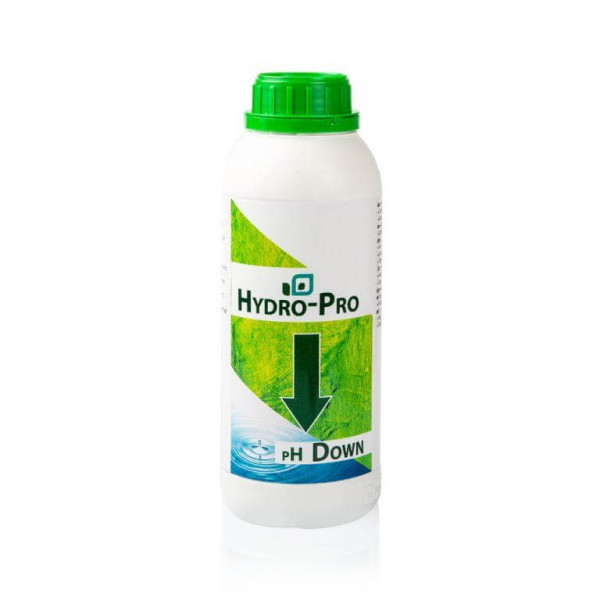 Hydro-Pro pH Down: Регулювання pH.
