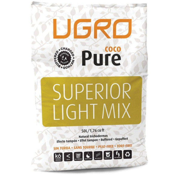 Кокосовый грунт Pure Superior Light Mix 1L (собственная фасовка)