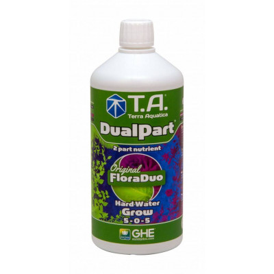 Добриво мінеральне Terra Aquatica DualPart Grow (GHE FloraDuo Grow HW) 500ml