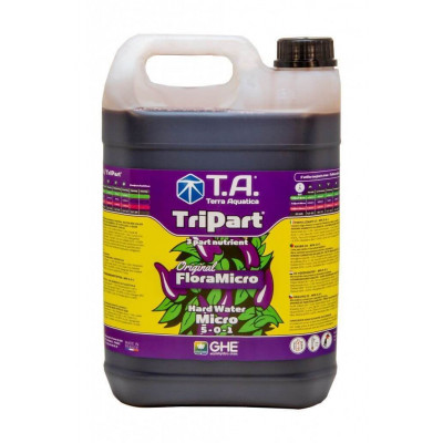 Добриво мінеральне Terra Aquatica Tripart Micro HW (GHE FloraMicro HW) (5L)