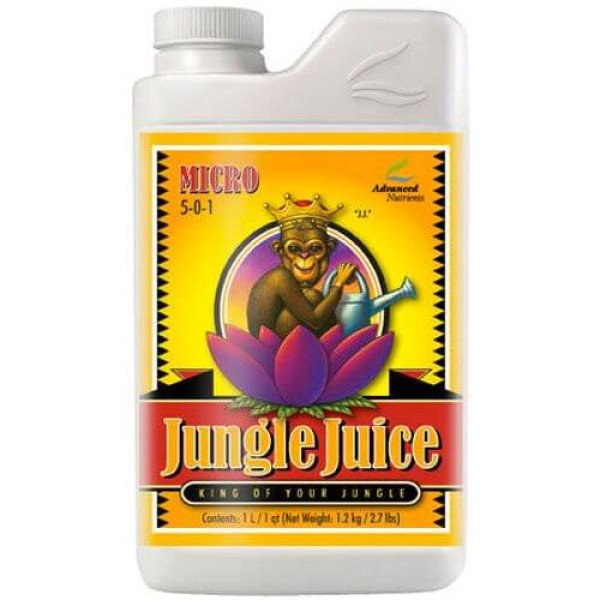 Jungle Juice Micro (1L): минеральное удобрение для всех стадий роста.