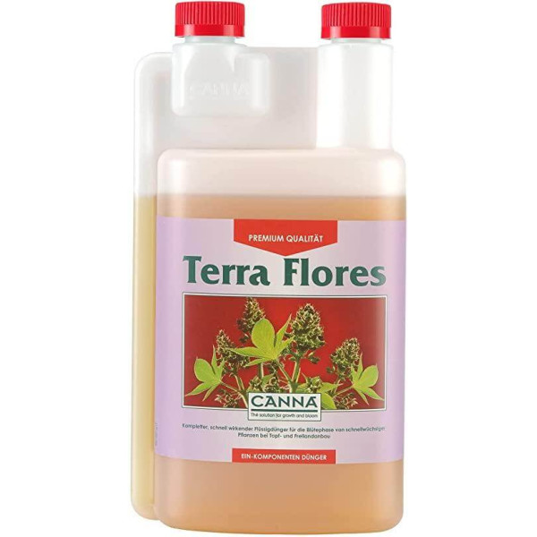 CANNA Terra Flores: Профессиональное Удобрение для Цветения Растений