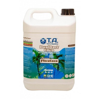 Добриво мінеральне Terra Aquatica Dual Part Coco Grow (GHE FloraCoco Grow) (5L) Добриво мінеральне Terra Aquatica Dual Part Coco Grow (GHE FloraCoco Grow) (5L)
