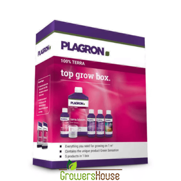 Комплект добрив Plagron Top Grow Box 100% TERRA