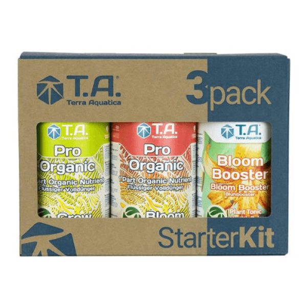 Комплект органических удобрений Terra Aquatica Starter Kit Pro Organic & Bloom Booster