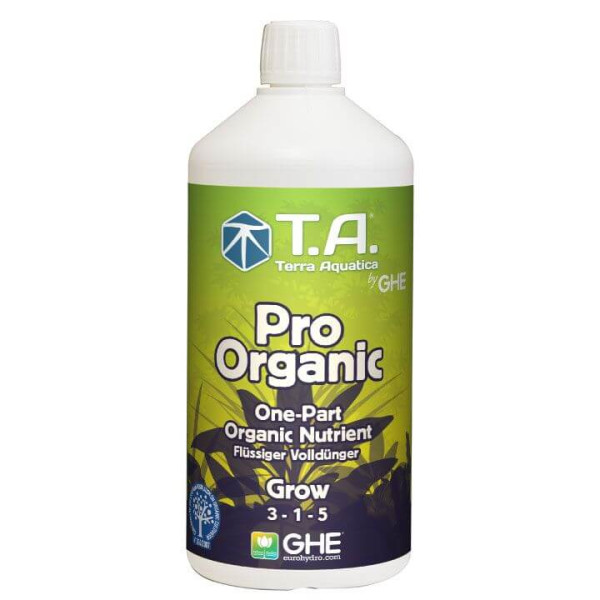 Terra Aquatica Pro Organic Grow 1л: Органічне добриво для максимального росту рослин