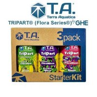 Комплект удобрений Terra Aquatica (GHE) Tripack Flora Series HW