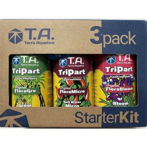 Комплект добрив Terra Aquatica (GHE) Tripack Flora Series SW