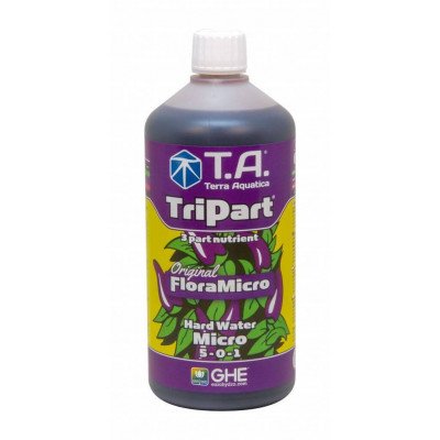 Мінеральне добриво Terra Aquatica Tripart Micro HW (GHE Flora Micro HW) (500ml)