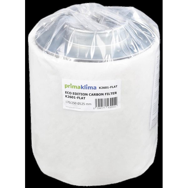 Фільтр вугільний Prima Klima K2601 FLAT ECO LINE 125mm для очищення повітря 360-440 м³/год